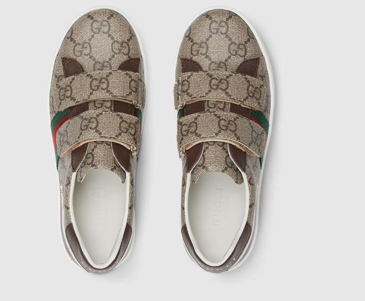 sneacker marrone bambino 463090FAEZC 8549 GUCCI KIDS 
