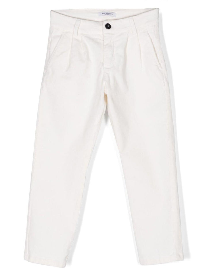 Pantaloni bianchi bambino