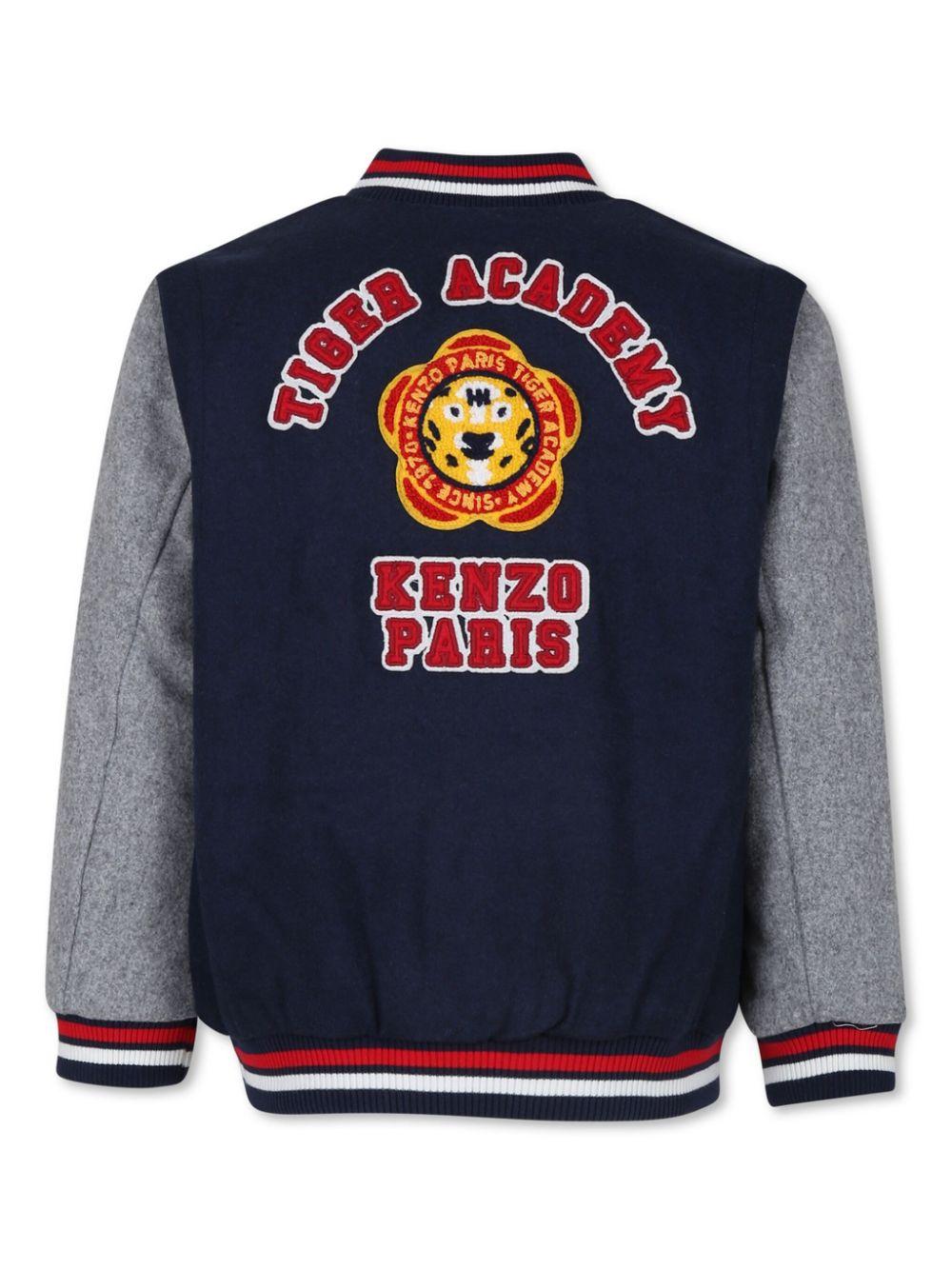 Bomber blu bambino
