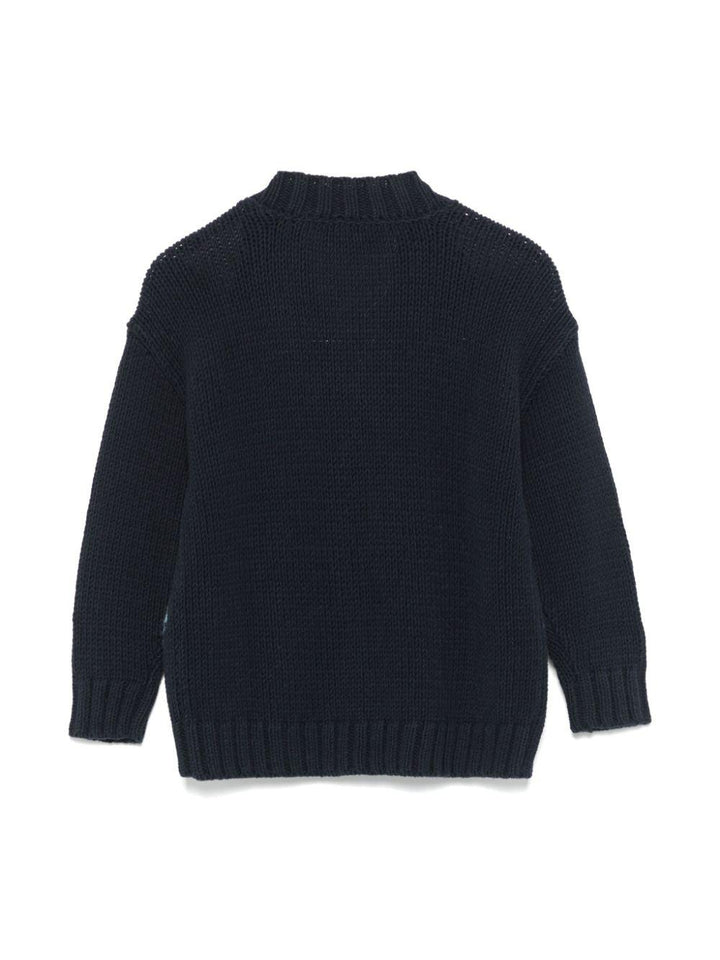 Cardigan blu bambino