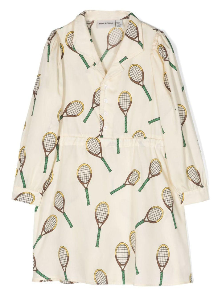Abito beige bambina