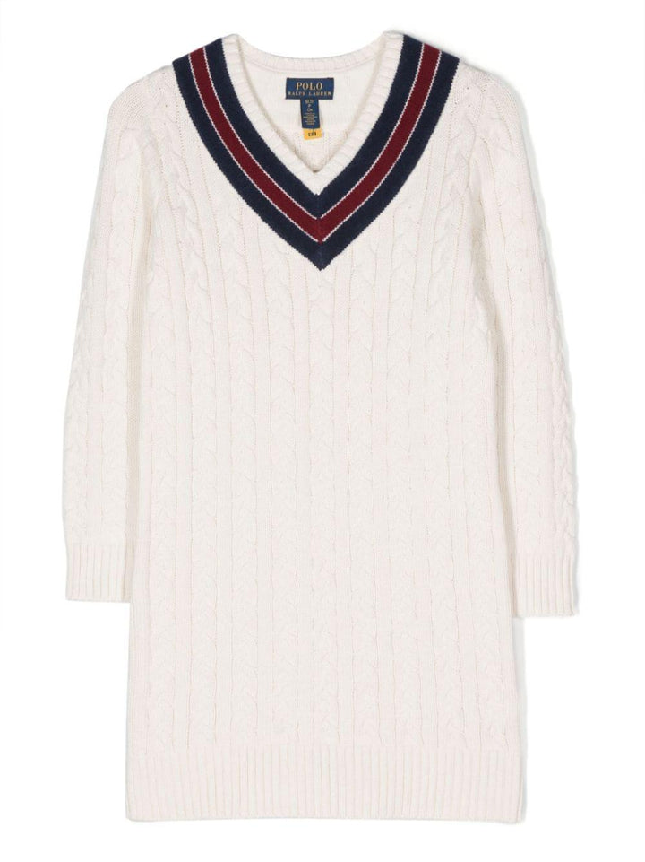 Abito bianco bambina 312916567 001 RALPH LAUREN KIDS 