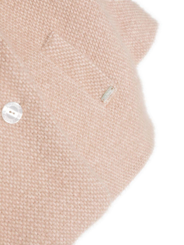 Cappotto beige neonata