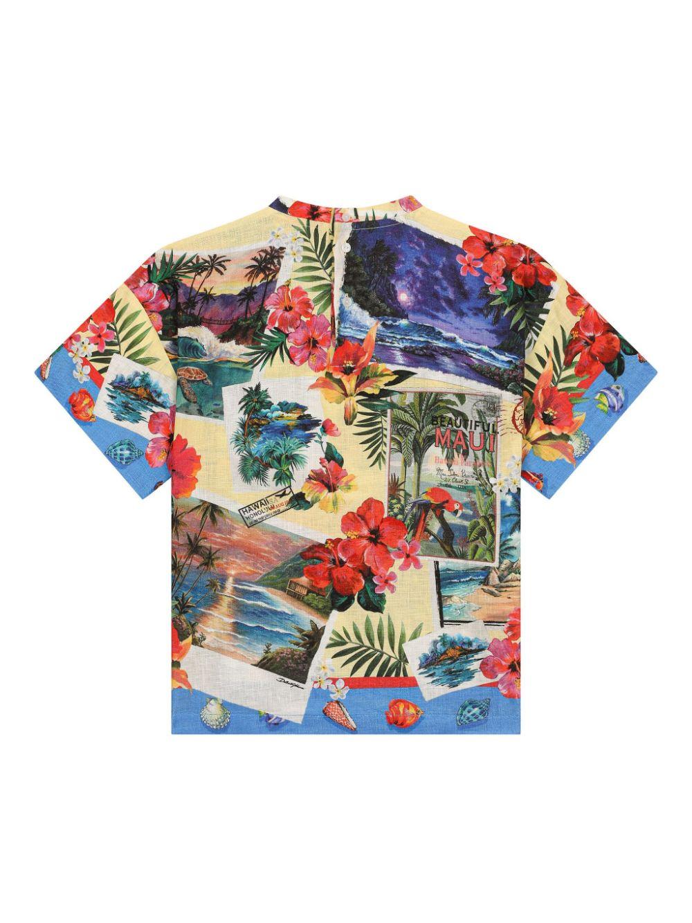 t-shirt multicor bambino