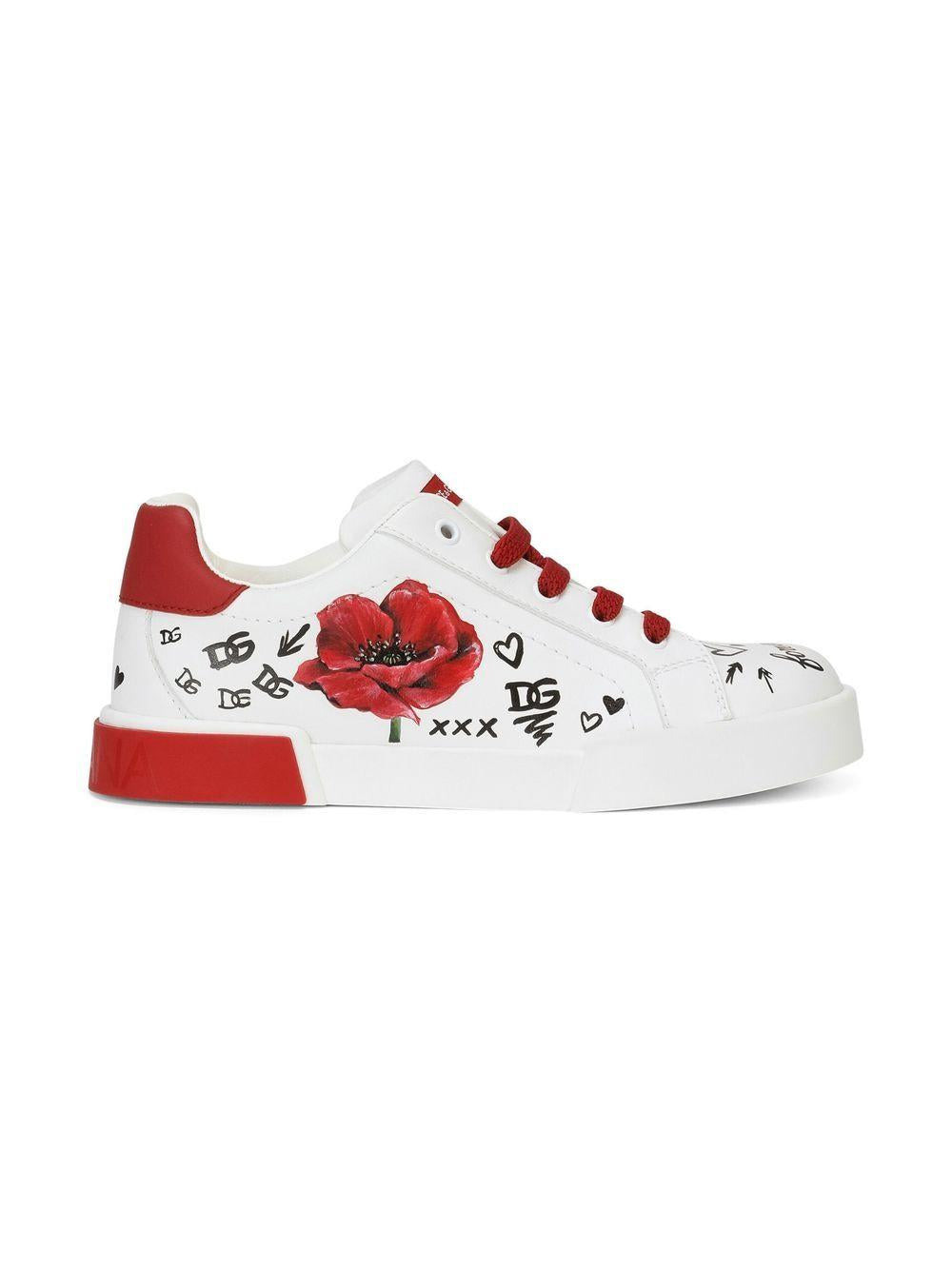 Sneakers bianche bambina