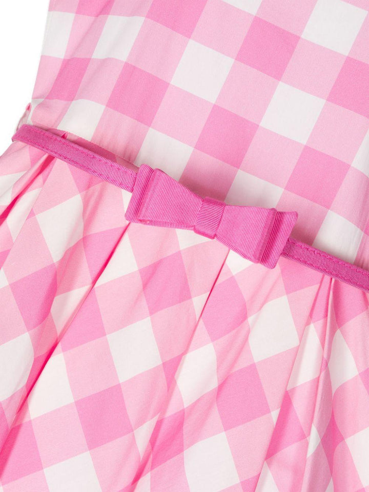 Abito bianco/rosa bambina