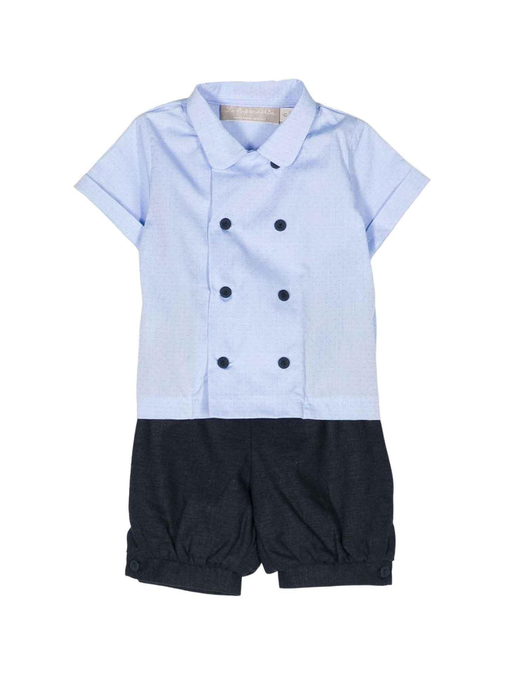 Shorts blu neonato