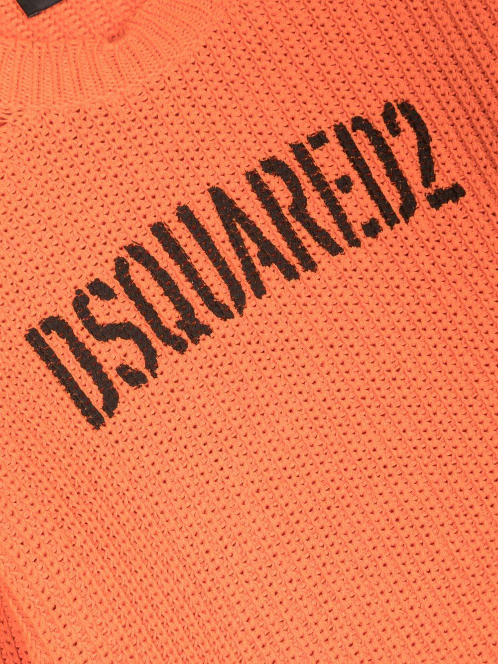 Maglione arancio bambino