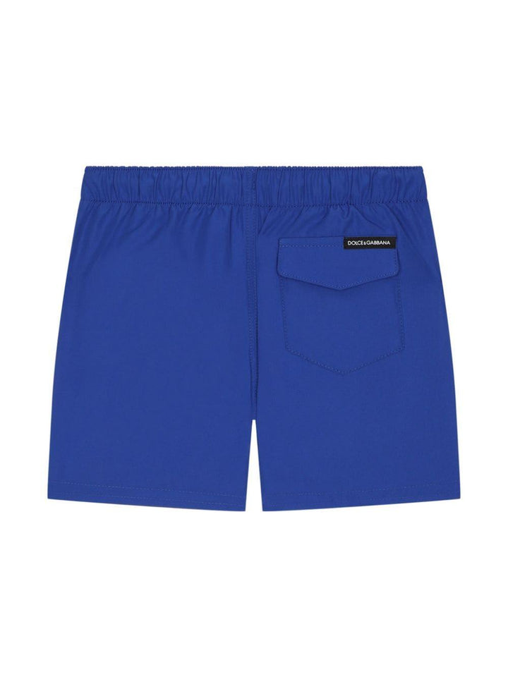 costume azzurro neonato