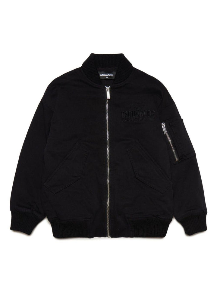 Bomber con ricamo