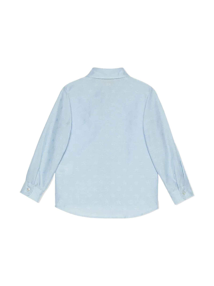 Camicia azzurra bambino