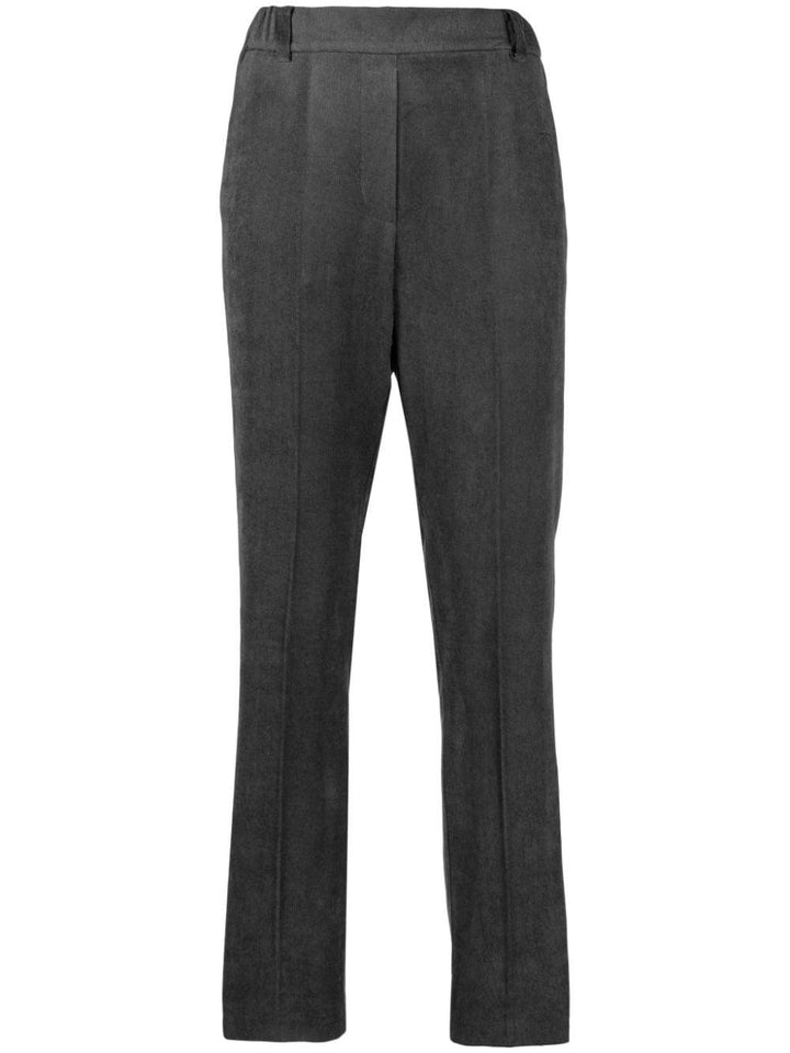 Pantaloni grigio cenere donna