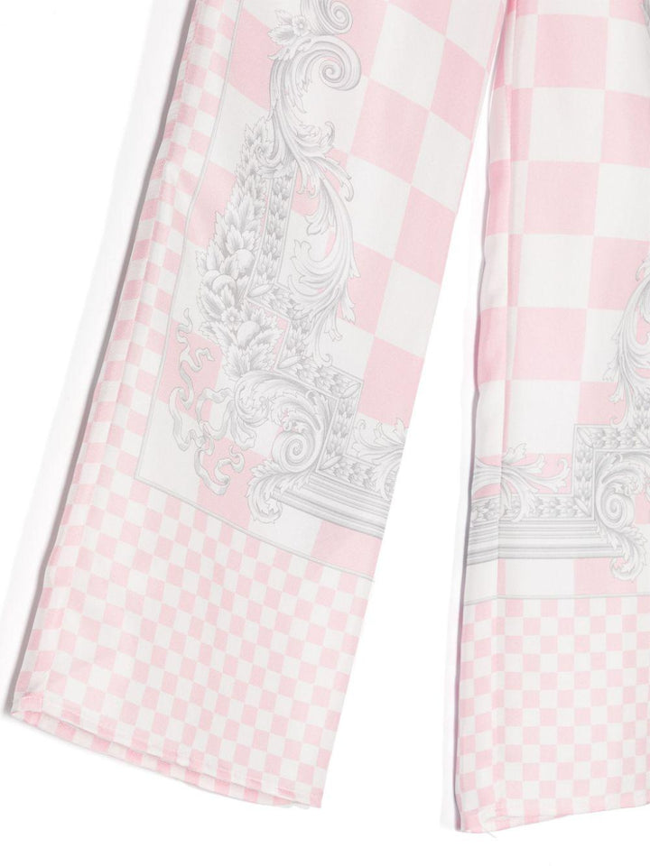 Pantaloni rosa chiaro bambina