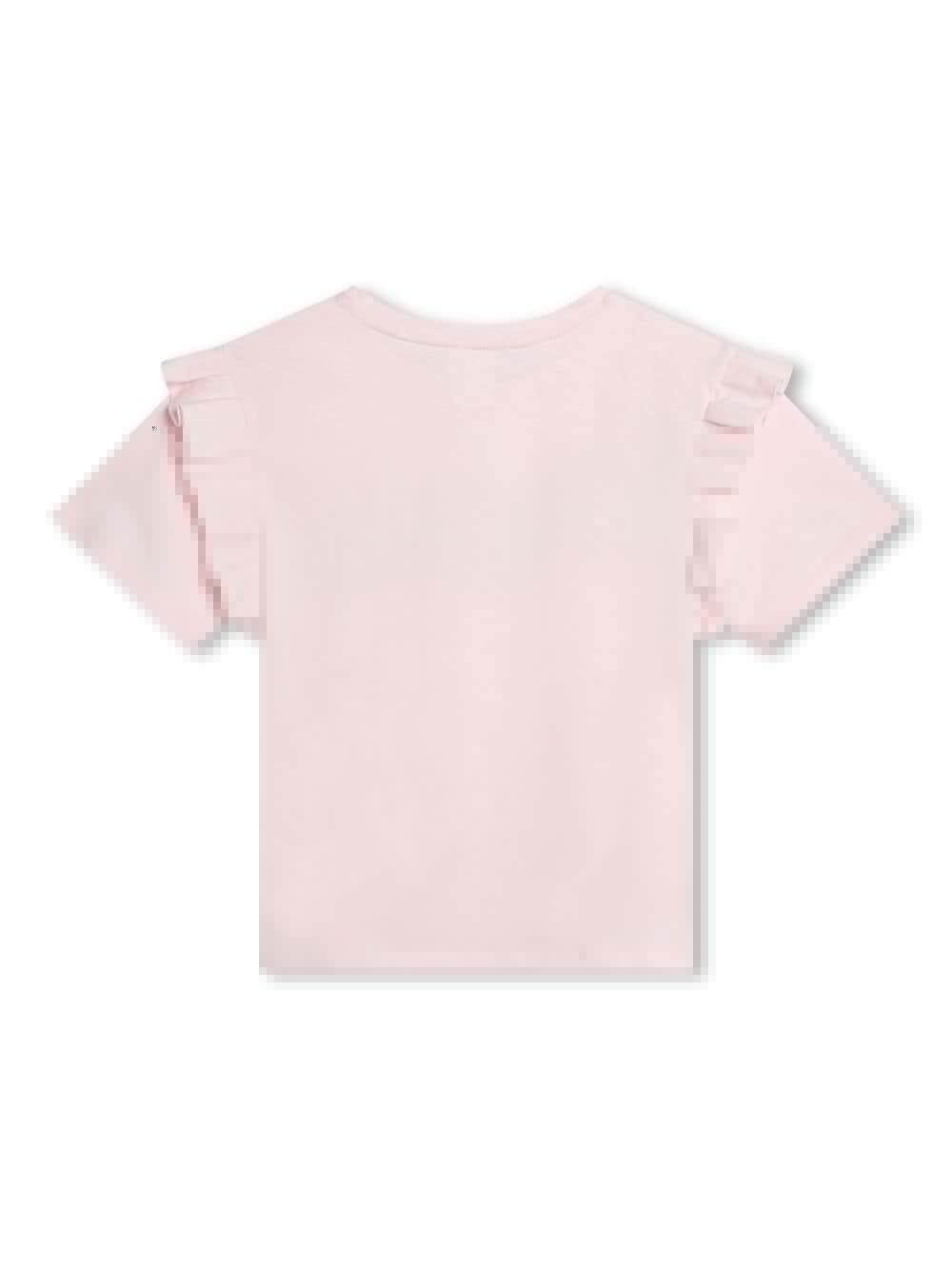 t-shirt rosa bambina H30077 44Z Givenchy Kids 