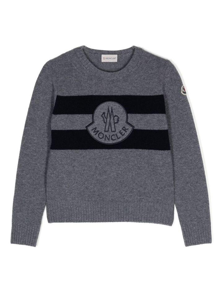 Maglione grigio bambino