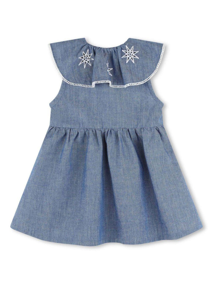 Abito neonata blu