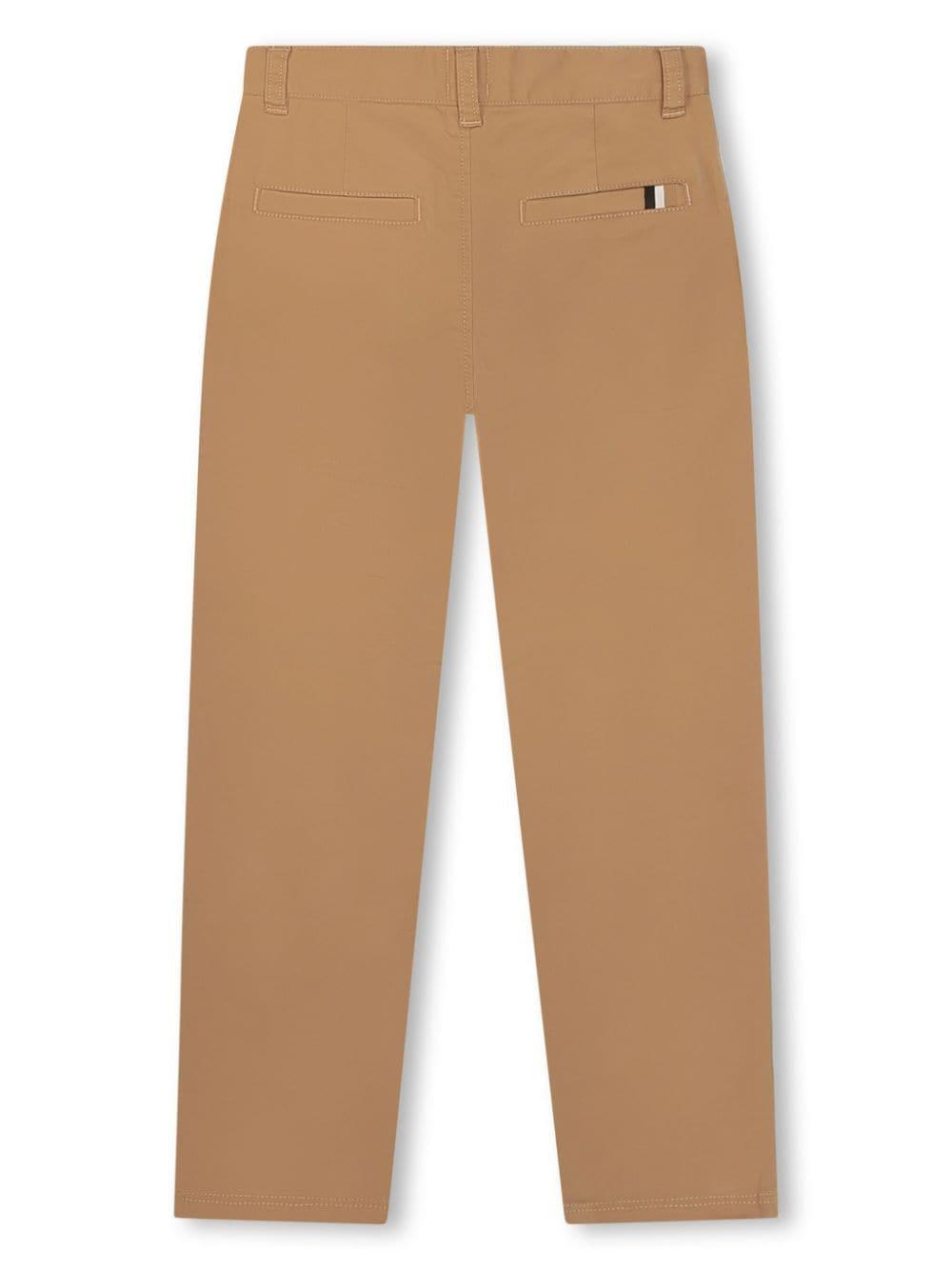 Pantaloni bambino marrone