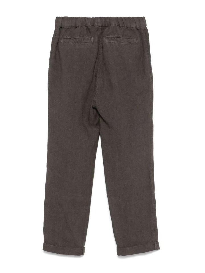 pantaloni marroni bambino