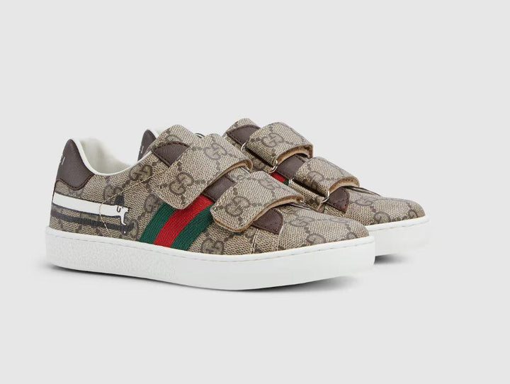 sneacker marrone bambino 463090FAEZC 8549 GUCCI KIDS 