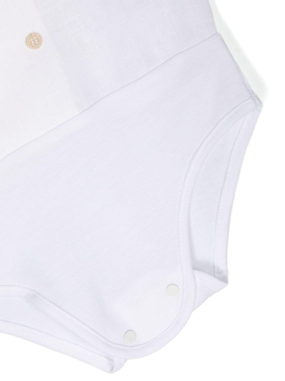 Set bianco/celeste neonato TBCT53P64 01 la stupenderia 