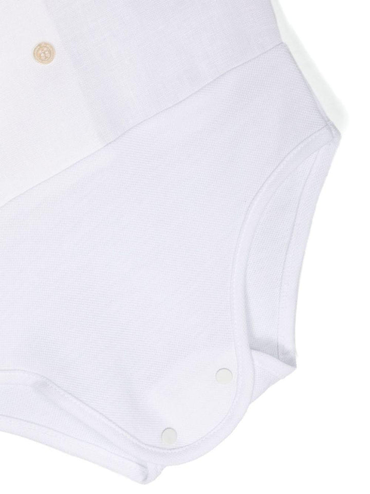 Set bianco/celeste neonato TBCT53P64 01 la stupenderia 
