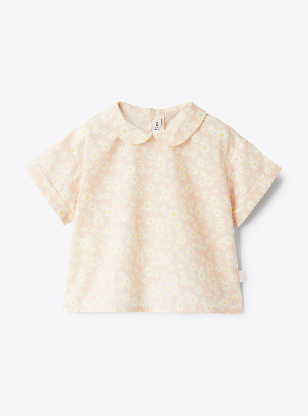 camicia rosa neonata P25CC100C4138 320 IL GUFO 
