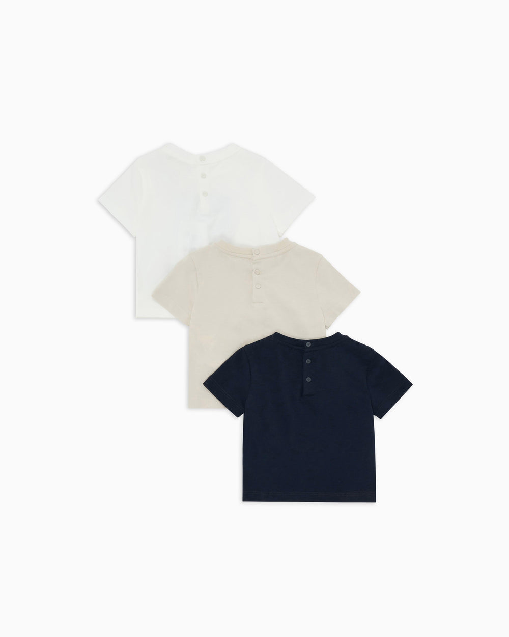 set t-shirt neonato EB000380AF13913 M0014 EMPORIO ARMANI KIDS 