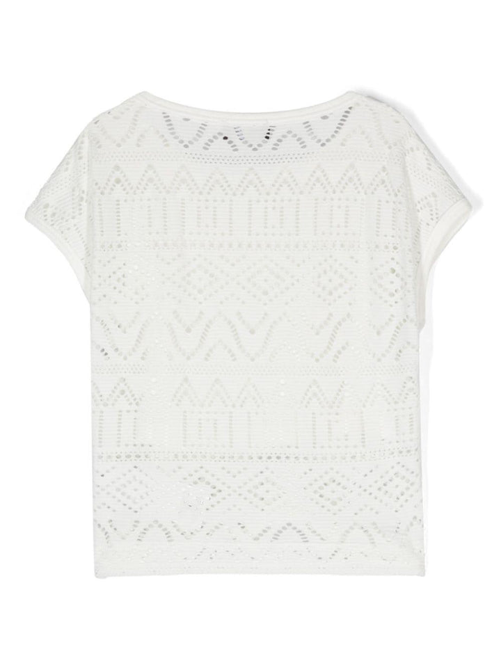 T-shirt bianca  bambina
