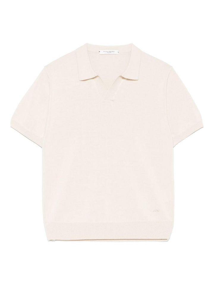 polo ecrù bambino