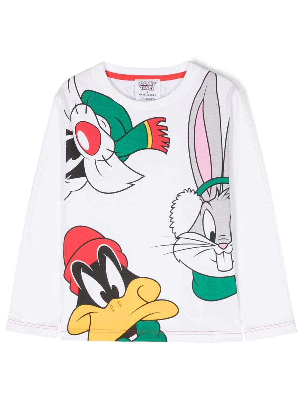 T-shirt bianca bambino W25610 10P Marc Jacobs Kids 