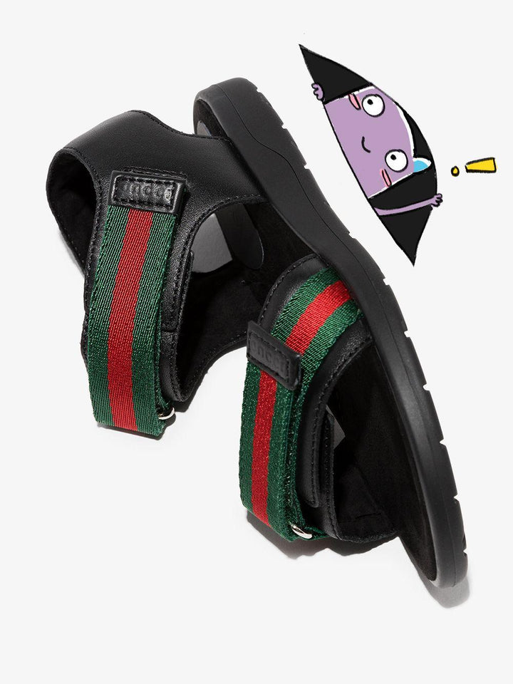 Sandali neri unisex