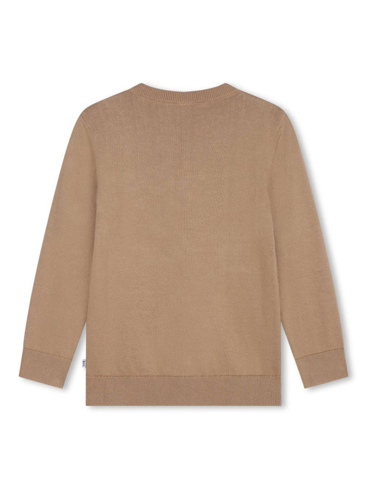 Maglione marrone bambino