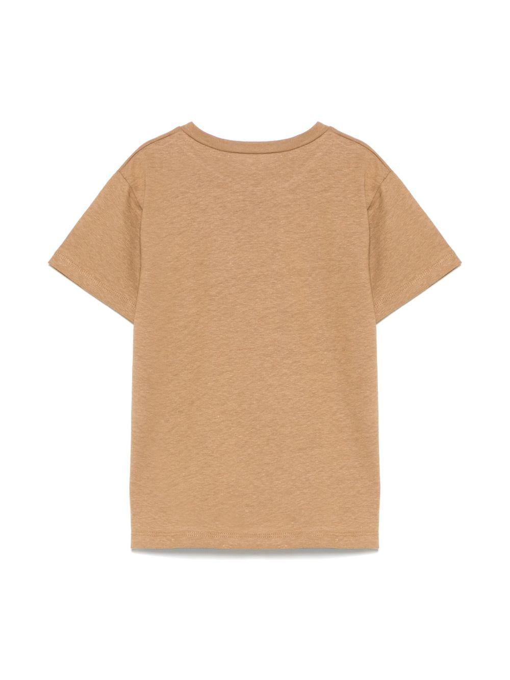 t-shirt beige bambino