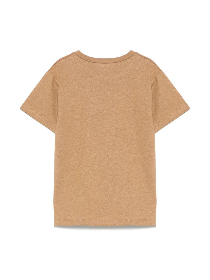 t-shirt beige bambino