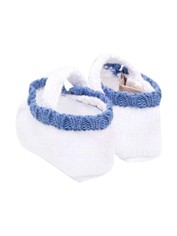 Scarpe bianche neonata