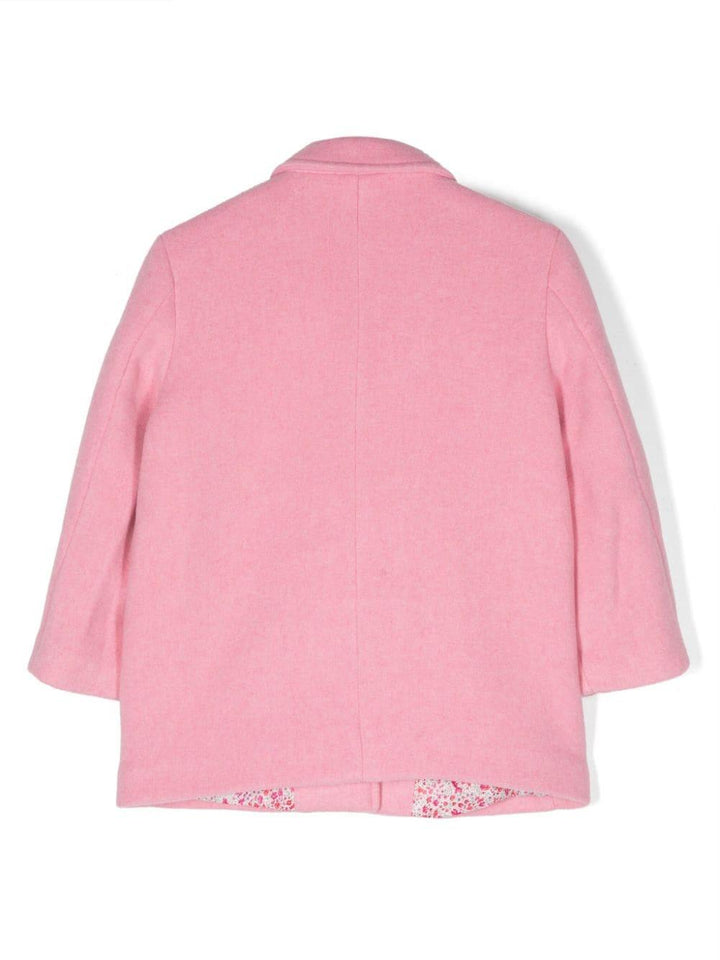 Cappotto rosa bambina
