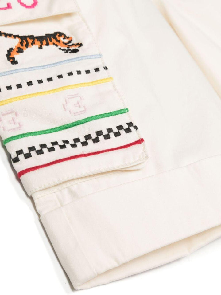 Bermuda bianco bambino