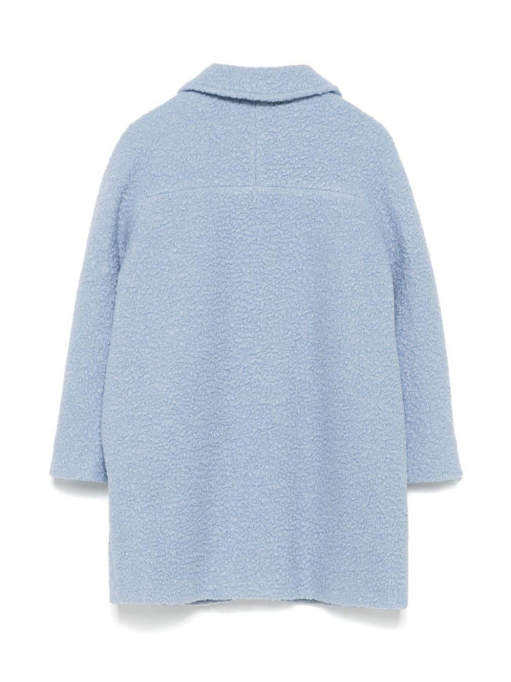 cappotto celeste bambina