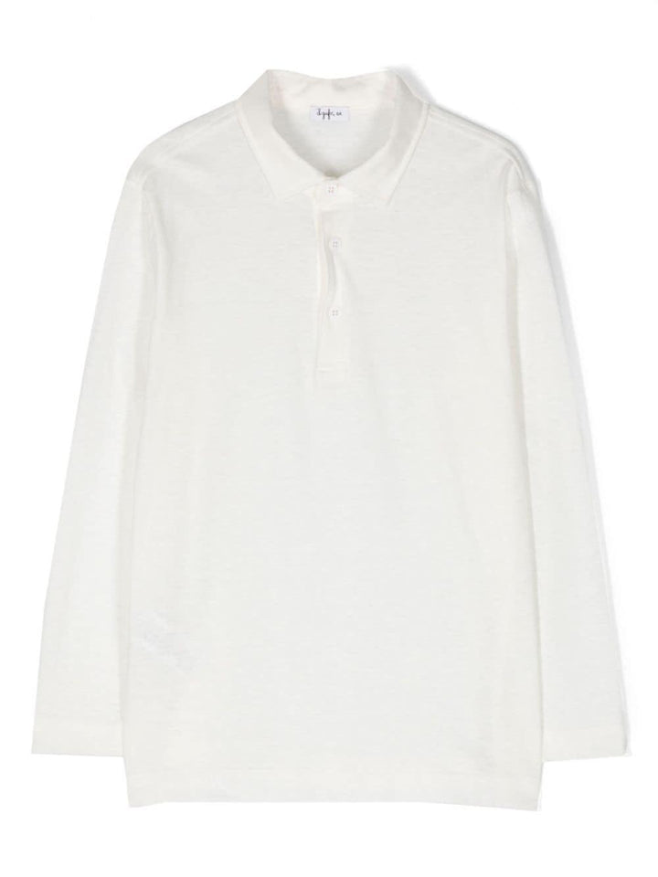 polo bianca neonato