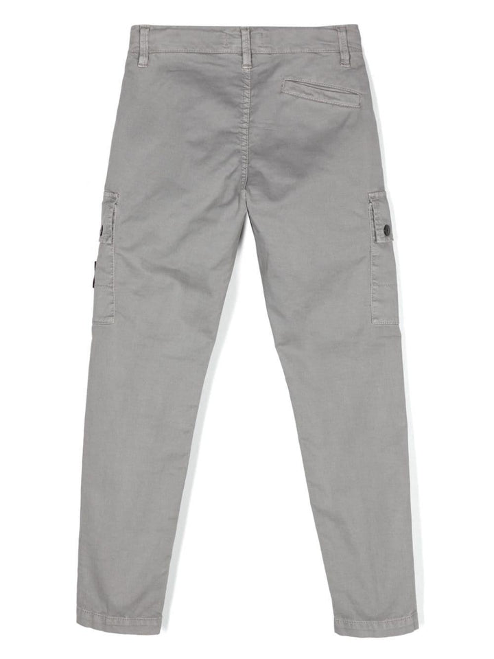 pantaloni cargo grigio bambino