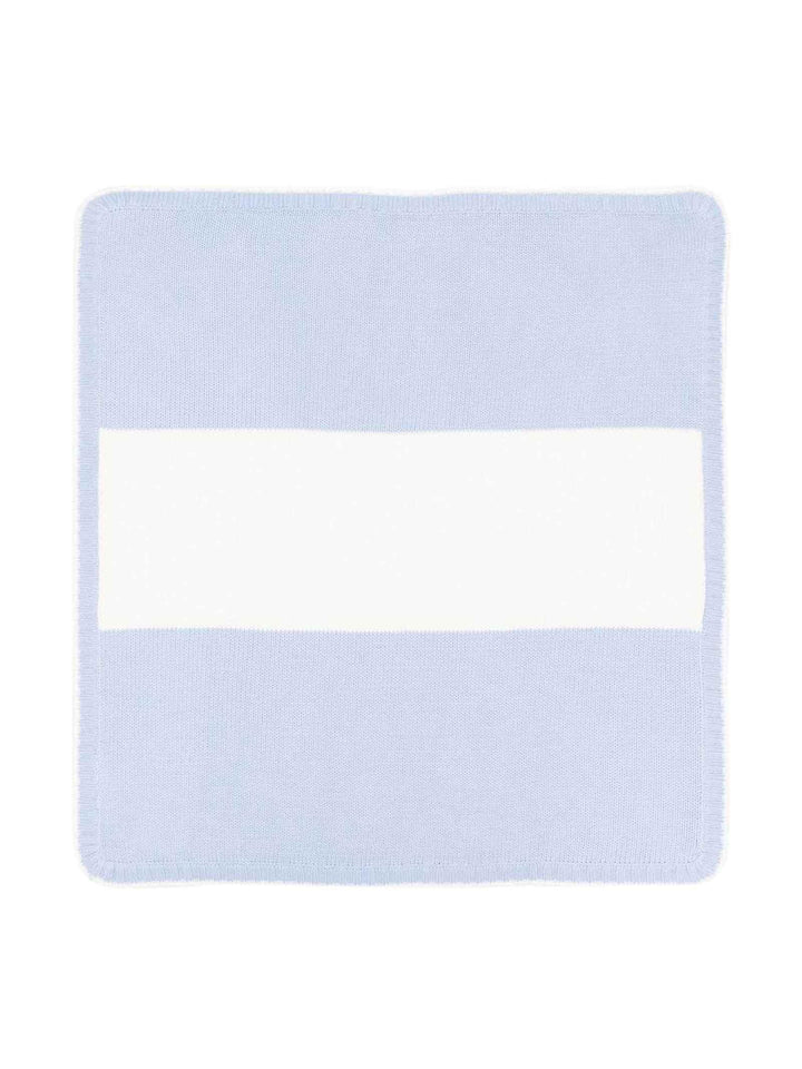 Coperta azzurra neonata