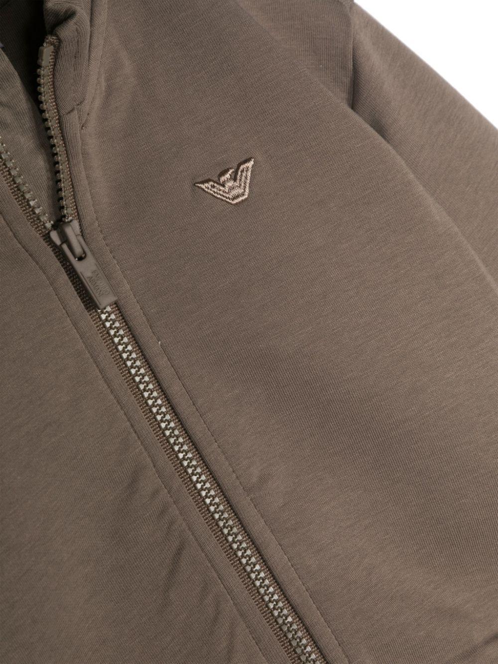 Felpa marrone neonato