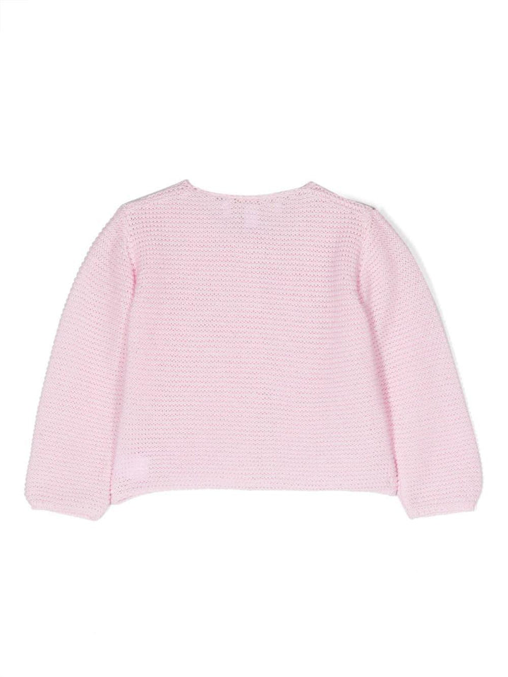 Cardigan rosa neonata