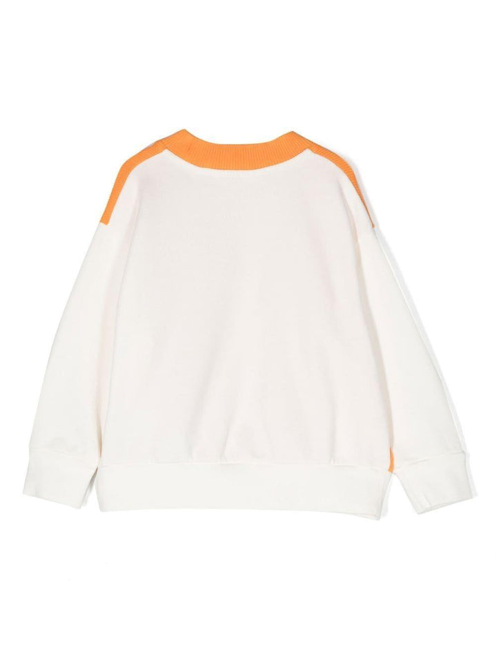 Felpa arancio bambino PBBA004S23FLE003 2043 PALM ANGELS KIDS 