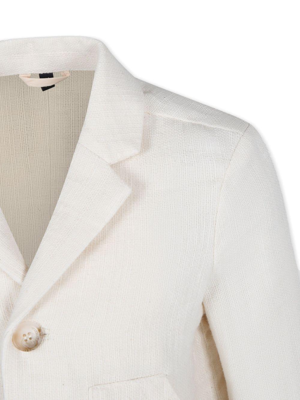 Blazer bianco avorio bambino