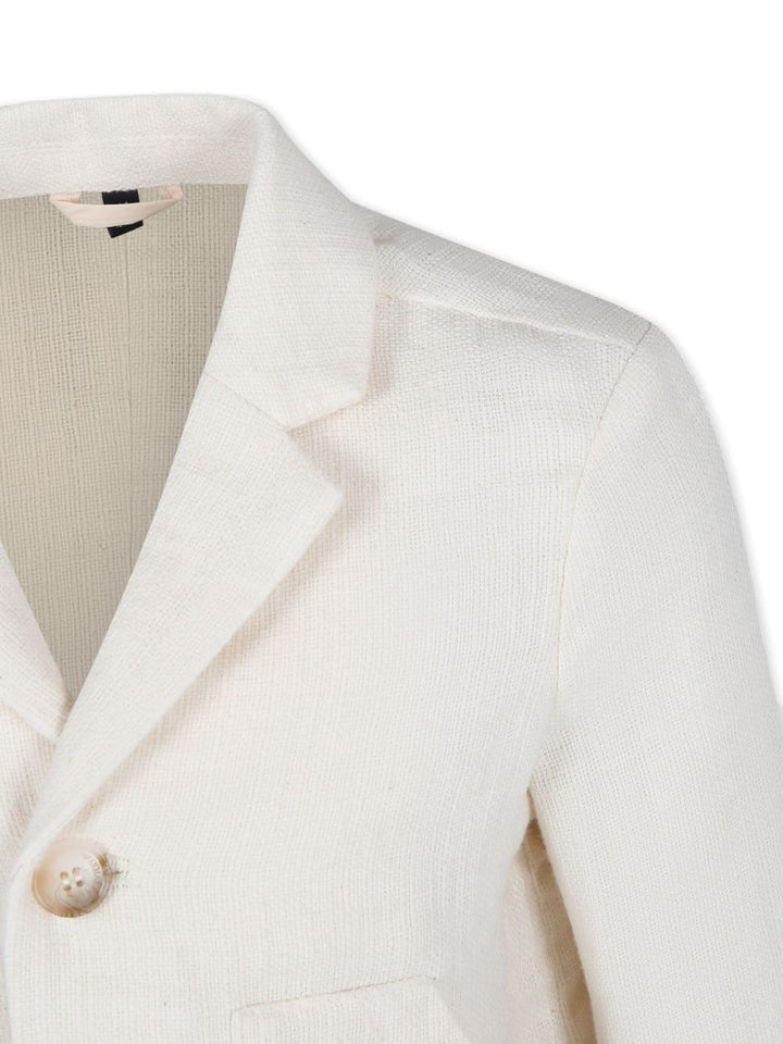 Blazer bianco avorio bambino