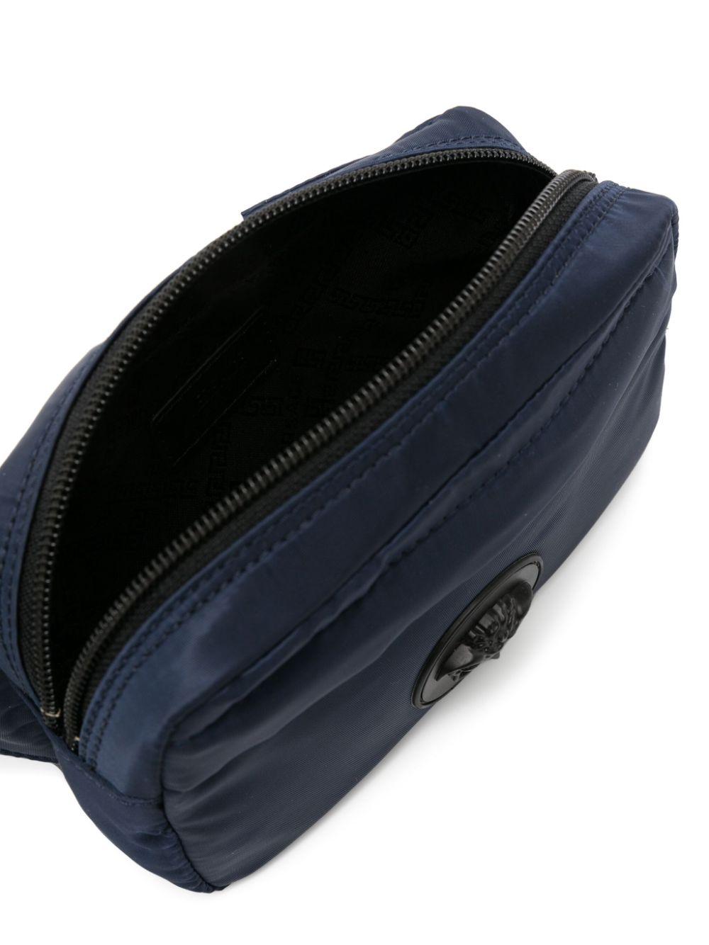 Borsa blu unisex 10138761A09749 2UP40 VERSACE 