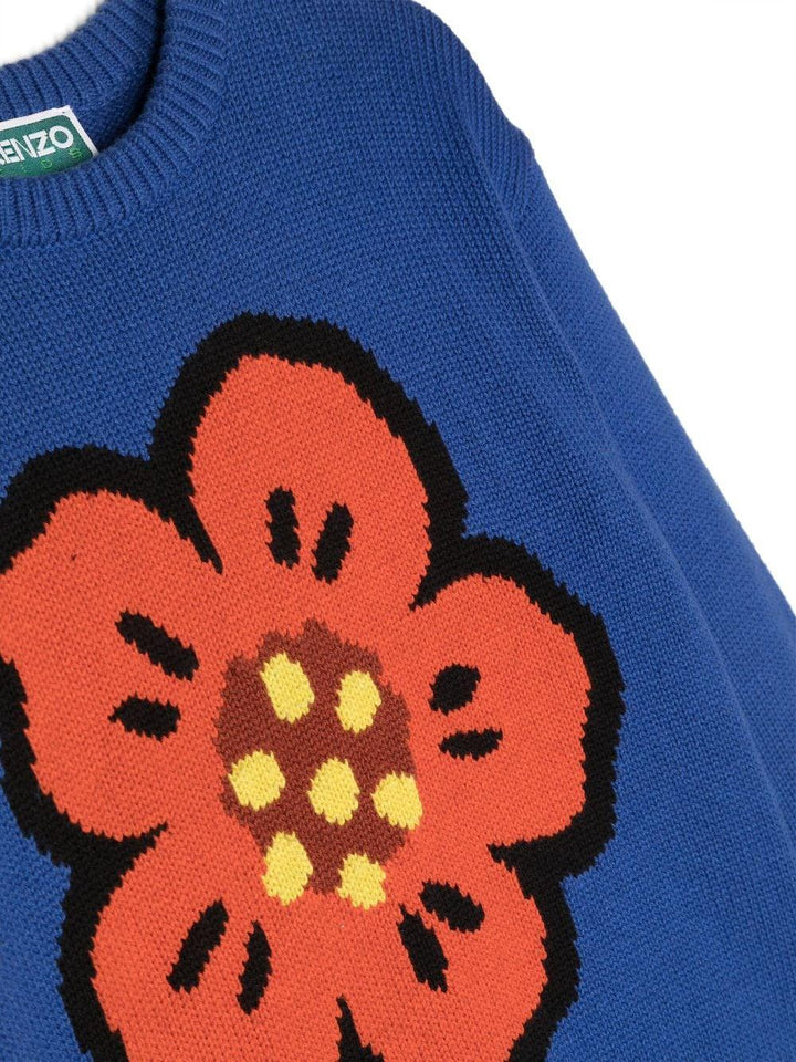 Maglione blu bambina