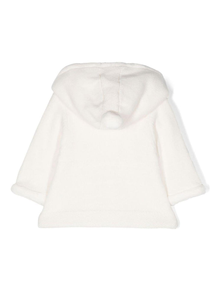 Cappotto bianco neonata TX40010 13 TARTINE & CHOCOLAT 