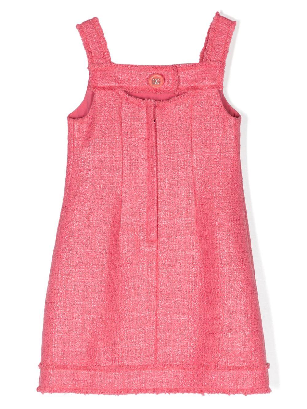 abito rosa bambina